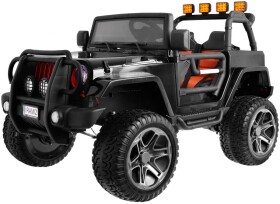 Mamido Elektrické autíčko Jeep Monster 4x4 čierne