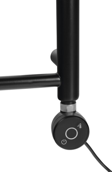 Bruckner - WICHER vykurovacia tyč s termostatom, 600 W, čierna mat 600.205.6