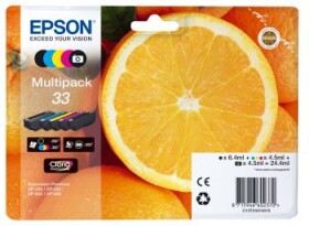 Epson originálny Sada Tonery 33 Multipack, CMYK (C13T33374011)