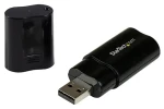 StarTech USB zvukový adaptér černá / Adaptér / USB / Výstup na sluchátka / C-Media CM108AH (ICUSBAUDIOB)
