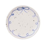 Strömshaga Kameninový tanier Viola Bow Blue Ø 18 cm