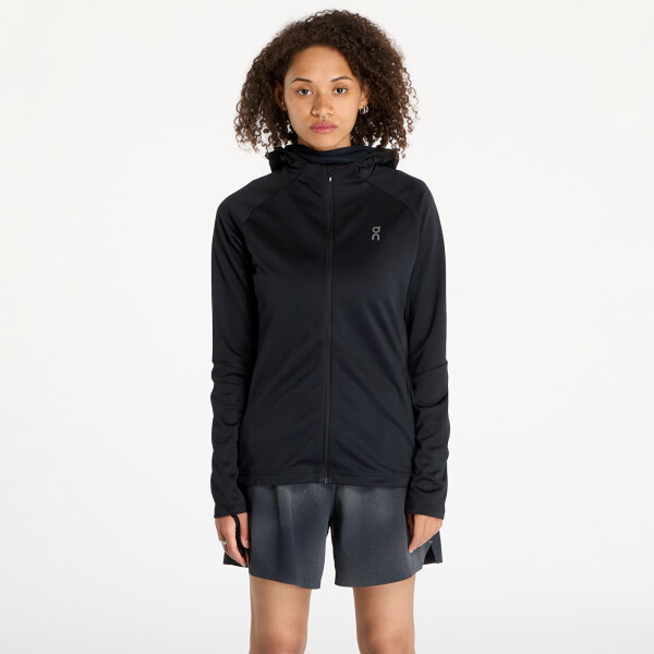 Mikina On Climate Zip Hoodie Black XS
