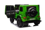 Mamido Mamido Elektrické autíčko Mercedes G63 AMG 2x24V 4x200W XXL lakované zelené