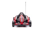 Mamido Detská elektrická motokára A035 Drift červená