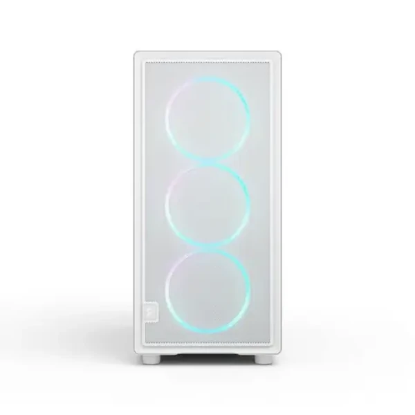 Fractal Design Epoch XL White TG RGB Clear tint / Midi-Tower / ATX/E-ATX / bez zdroja / priehľadná bočnica (FD-C-EPO1X-05)