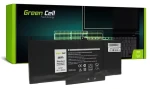 Green Cell F3YGT / Batéria pre notebook / DELL Latitude 7280/7290/7380/7390/7480/7490 / 7,6 V / 5800 mAh / 44 Wh (DE148)