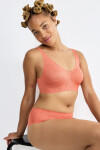 SLOGGI ZERO FEEL BLISS SOFT BRA 3173 losos XL
