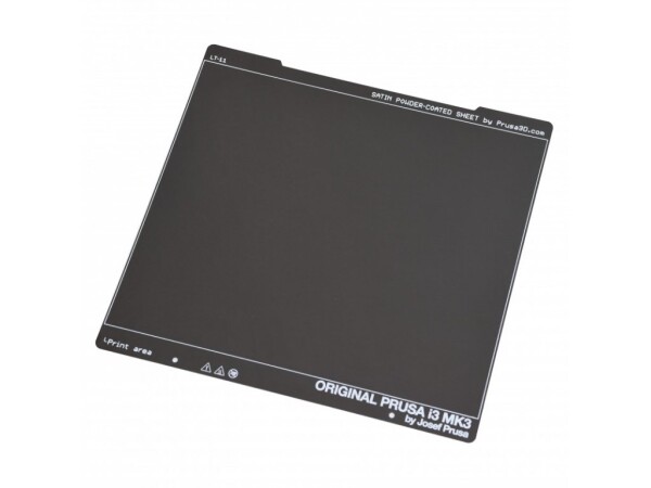 Prusa Research Obojstranný oceľový tlačový plát so saténovým práškovým PEI povrchom
