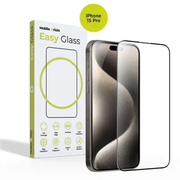 Mobile Origin EasyGlass ochranné sklo pre Apple iPhone 15 Pro (FRL-EG-i15Pro)