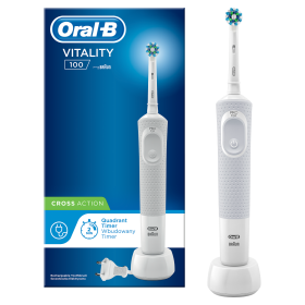 Oral-B Vitality 100 CrossAction / Elektrická zubná kefka (VITALITY 100 CROSS ACTION Whit)