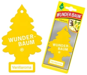Wunder-Baum Osviežovač vzduchu Vanilla / stromček do auta / závesný (7612720201112)