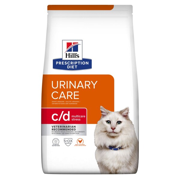 Hills cat c/d urinary stress chicken