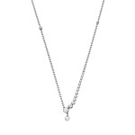Hot Diamonds Strieborný náhrdelník s diamantom Linked DN217