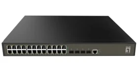 LevelOne GEL-2871 / Switch / 24x Gigabit / 4X SFP / Managed L2+ / 19" (GEL-2871)