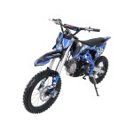 Mamido Detská benzínová motorka RamiGO ULTRA 66 125CC modrá