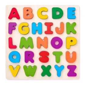 Woody Puzzle ABC- písmená na doske