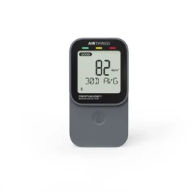 AirThings Corentium Home 2 / Detektor radónu / 0-9 999 BQ/m3 / teplota a vlhkosť / LCD / 2× AA (3250)