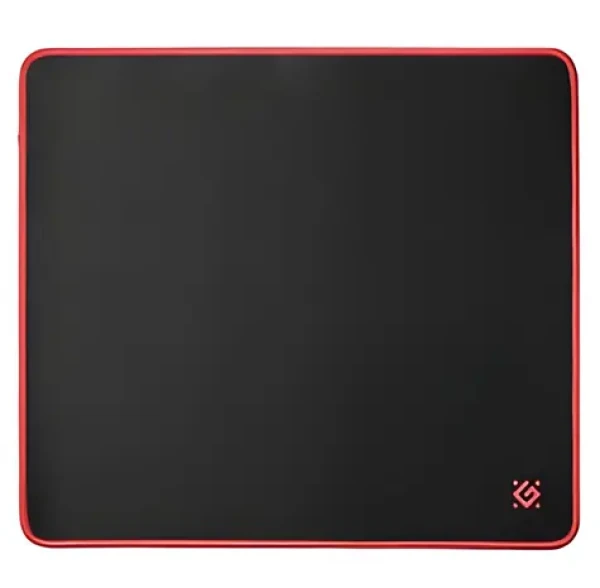 Defender Black XXL čierna / Herná podložka pod myš / 400 x 355 x 3 mm (50559)