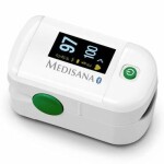 Medisana PM 100 Connect monitor srdečního tepu Prst, Bílá