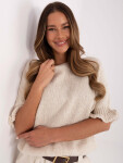 Jumper MI SW 2913.99 svetlo béžový jedna velikost