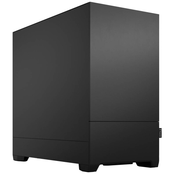 Fractal Design Pop Mini Silent SOLID čierna / mATX / 2x USB 3.2 / 3x 120mm / bez zdroja / prachový filter (FD-C-POS1M-01)