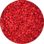Cukrové zdobenie červené srdiečko, 80 g - I LOVE CAKES