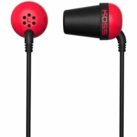 Koss Plug Color červená / Špuntové slúchadlá / 3.5mm jack / 1.2m / bez kódu (PLUG R)