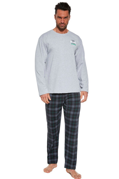 Pánske pyžamo 124/243 Adventure - CORNETTE šedá XL