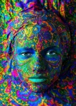 ENJOY Puzzle Umelecky nalíčená žena
