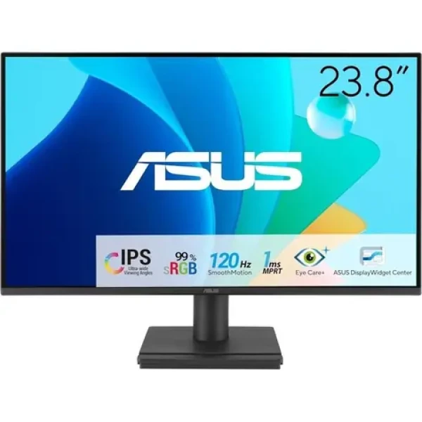 23.8" Asus VA249HG čierna / LED / 1920x1080 / IPS / 16:9 / 1ms / 1500:1 / 300 cd-m2 / HDMI + VGA / VESA (90LM02W0-B01171)