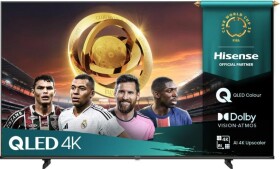 Hisense Hisense UHD QLED Smart TV | 50E7Q | 50" | Smart TV | VIDAA OS | UHD | Juodas
