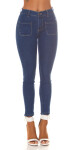 Sexy Highwaist Skinny Jeans with pocket detail denimblue