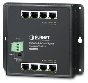 Planet WGS-4215-8T / Switch priemyselný / 8x 1000Base-T / L4 / IP30 / fanless / -40 až 75 °C (WGS-4215-8T)