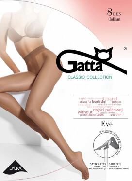 Dámské punčochové kalhoty Gatta Eve 8 den 5-XL zlatá 5-XL