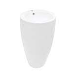 Voľne stojace umývadlo SAT Fusion 85x50 cm otvor pre batériu uprostred SATFUS8550 SATFUS8550