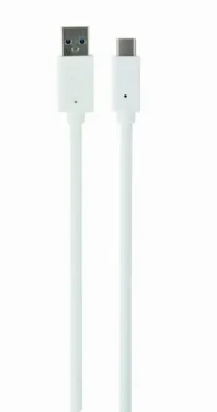 Gembird CCP-USB3-AMCM-6-W USB-C kábel 1.8 m biela / USB 3.0 A (M) - USB-C (M) (CCP-USB3-AMCM-6-W)