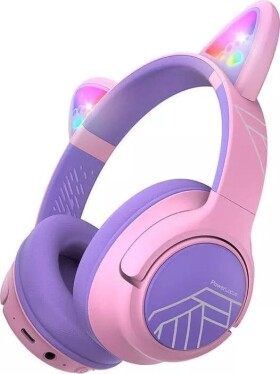 PowerLocus Bobo Cat Ears Kids fioletowe