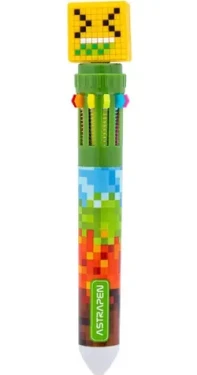 ASTRA Propiska s 10 náplňami Pixel One II. (mix) (5901137184852)