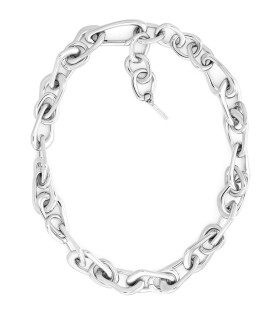 Calvin Klein Masívny oceľový náhrdelník pre ženy Statement Links 35000745