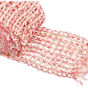 Sieťka na udiarne mäsa 18 cm 3 m červenooranžová elastická - BIOWIN - BIOWIN