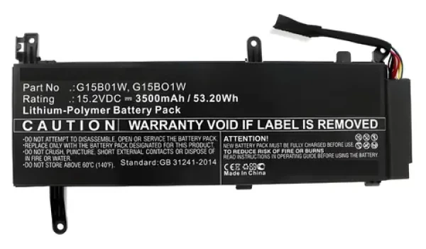 CoreParts Laptop Battery / Batéria pre notebook / XIAOMI Gaming Laptop 7300HQ / XIAOMI Tablet 171502 (MBXTAB-BA144)