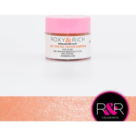 Prachová metalická farba 2,5 g — Highlighter Soft Rose Gold - Roxy and Rich