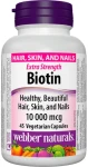 Webber naturals Biotín 10 000 mcg 45 cps (12007)