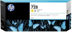 HP Hewlett Packard (HP) HP 728 300-ml Geltona Ink Cartridge
