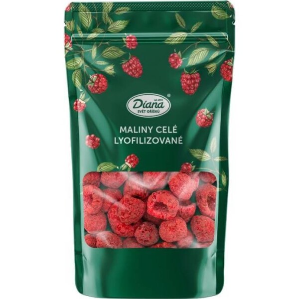 Maliny celé lyofilizované 30 g - Diana - Diana