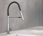 Eisl - Drezová stojanková batéria STILO čierna / chróm 79180 79180STILO