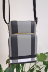 PURSE ST-71 šedá 18X12
