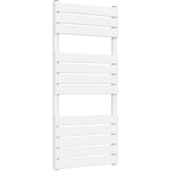 CERANO - Koupelnový radiátor Claude - boční připojení - 575 W - bílá lesklá - 1200x500 mm CER-451080