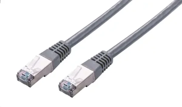 C-tech patchcord Cat5e FTP 0.5 m sivá (8954125015734)