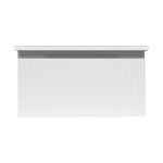 Kúpeľňová skrinka pod umývadlo SAT Evolution 58x30x44, 8 cm biela mat SATEVO60WMD SATEVO60WMD